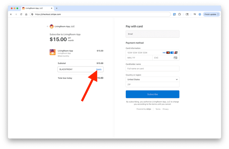Enter BLACKFRIDAY coupon code at checkout to activate your discount